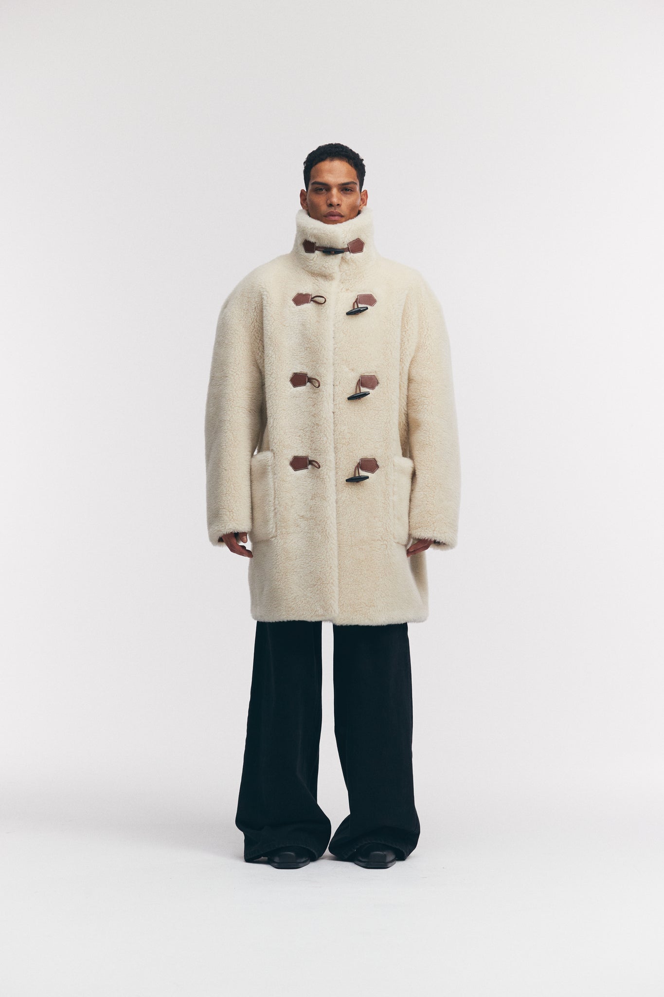 Oversized Duffle Fur Coat