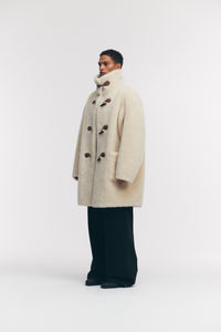 Oversized Duffle Fur Coat