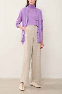 One-Tuck Wide Pants