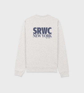 SRWC 94 Crewneck - Heather Gray/Navy
