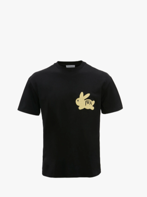 Bunny Embroidery Logo T-Shirt