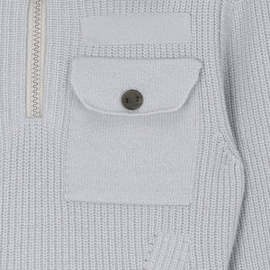 Half Zip Pocket Knit Pullover