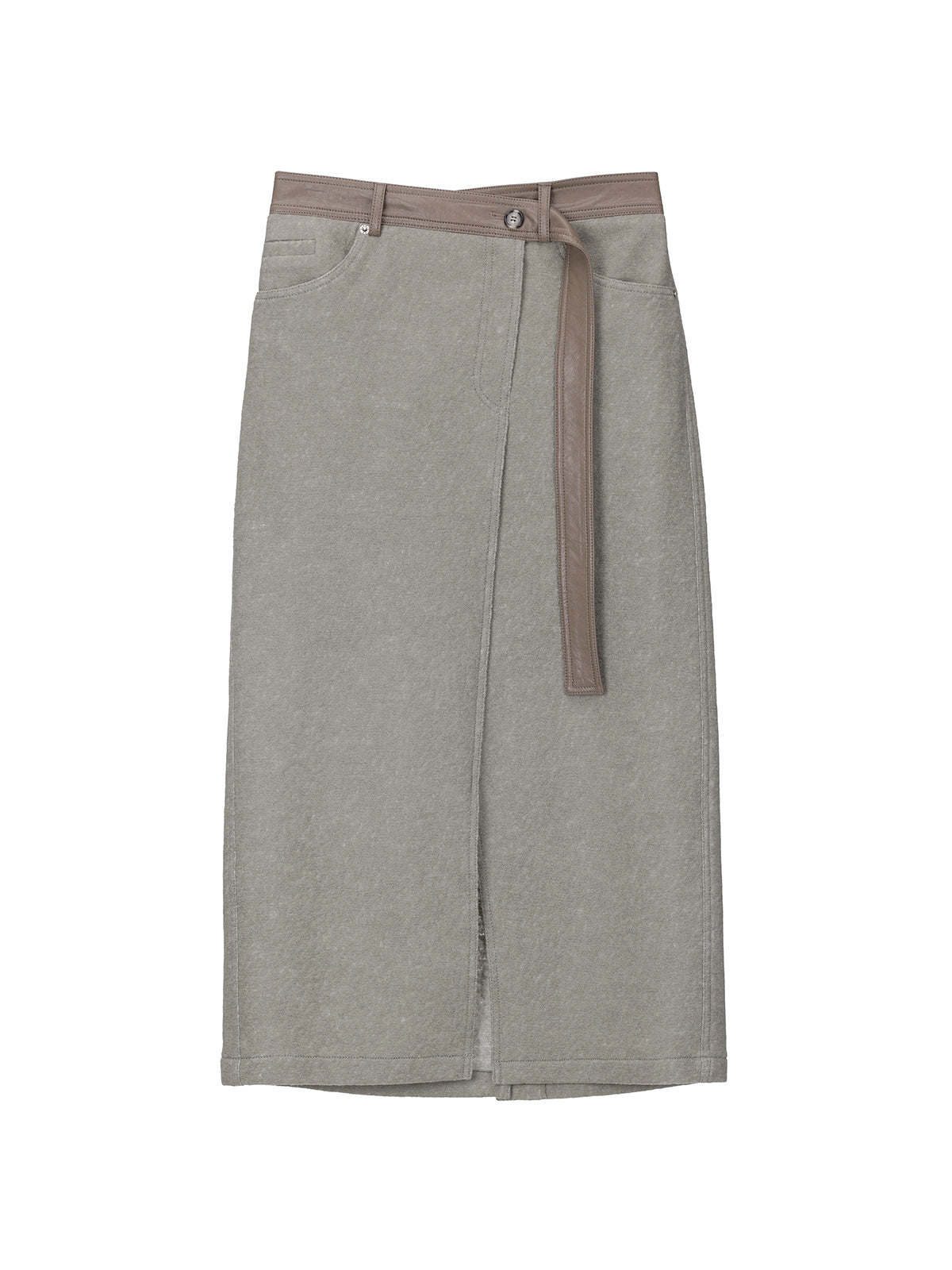 Belted Detail Skirt