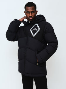 Panelled Down Jacket